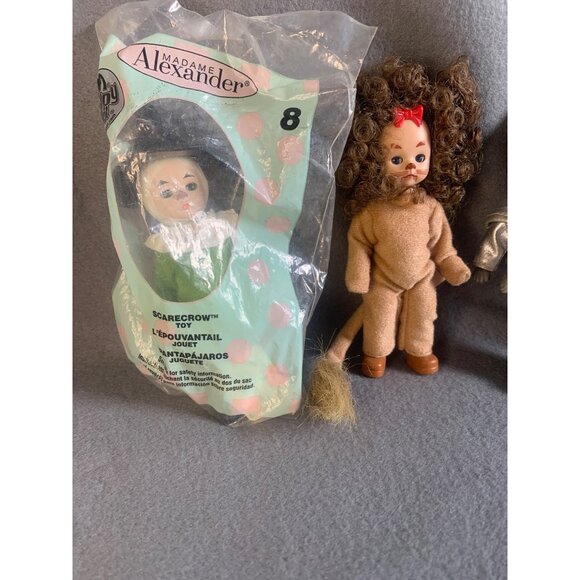Madame Alexander Wizard of Oz Tin Man Cowardly Lion Flying Monkey Scarecrow doll - Picture 2 of 11